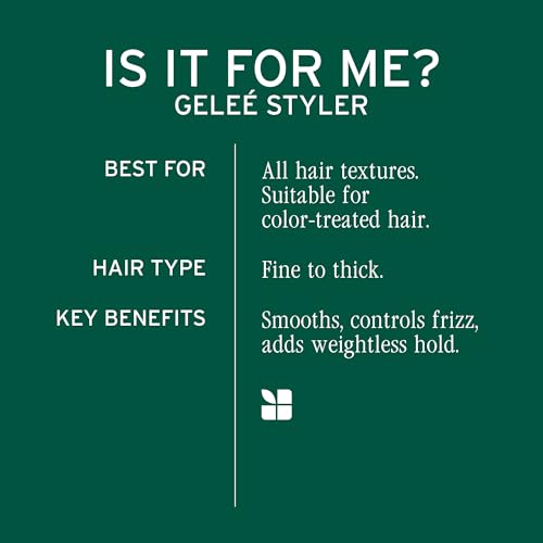 Biolage Styling Gel?e - Firm Hold, Adds Shine & Controls Frizz, Gel Styler, For All Hair Types, Vegan & Cruelty-Free