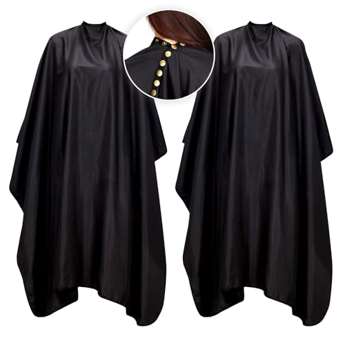 Oak Leaf Hair Cutting Capes 57x67 Inches Water-Resistant 2 Pack