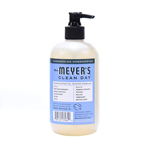 MRS. MEYER'S CLEAN DAY Bluebell Liquid Hand Soap 12.5 Fl Oz (Pack of 1)
