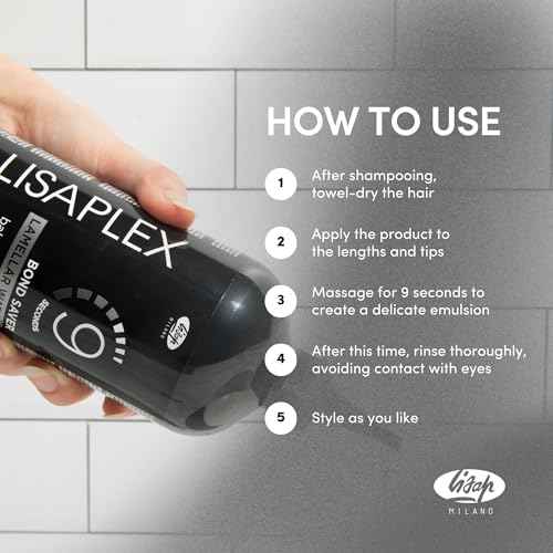 Lisaplex Lamellar Water ? Works in just 9 Seconds ? Detangling, Frizz-reducing, Repairing ? Improves Softness and Shine ? Reduces Blowdrying Time (16.8 Oz)