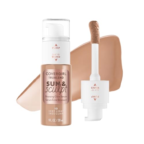 COVERGIRL TruBlend Sun & Sculpt Bronzing Glow Serum - Very Light