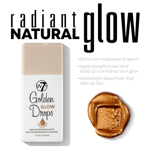 W7 Golden Glow Bronzing Drops - Liquid Bronzer