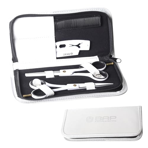 Professional Hair Cutting Scissors Set - 4 Piece Barber Kit