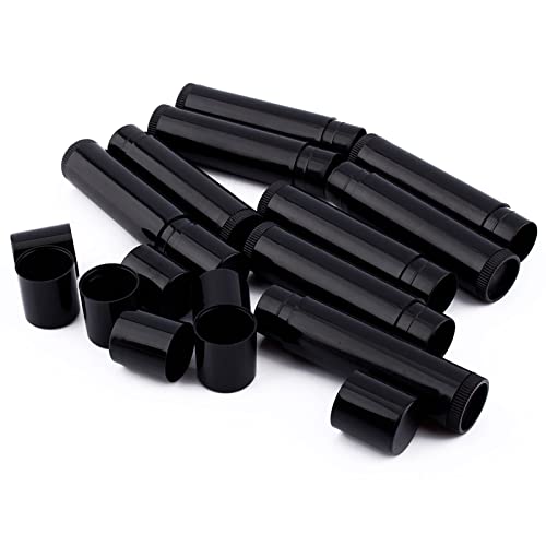 100PCS 5ml Empty Lipstick Containers Black White Tubes