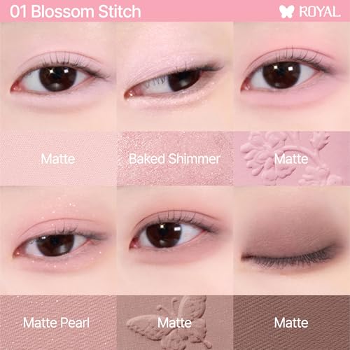CLIO Muse Master Eyeshadow Palette 01 Blossom Stitch