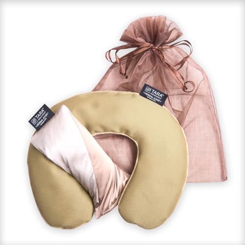 TARA Herbal-Ease Aromatherapy Pillow Gift Set Chai - Neck & Silk Eye Pillow