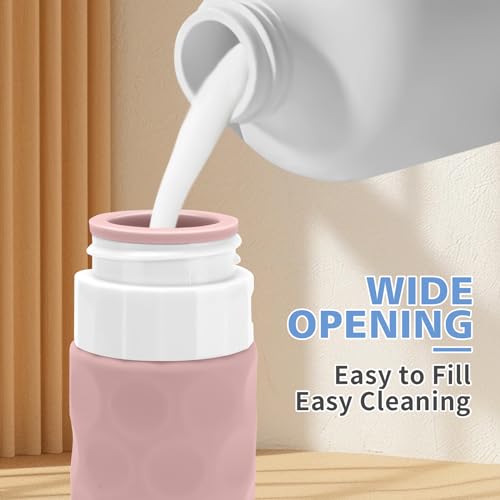 Silevoler Travel Bottles 3oz TSA Approved Leak Proof Toiletries