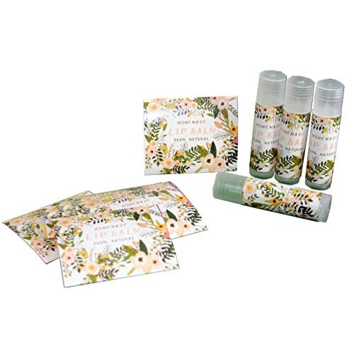 Assorted T5 50pcs Lip Balm Labels - Paper Stickers for Lip Balm Containers