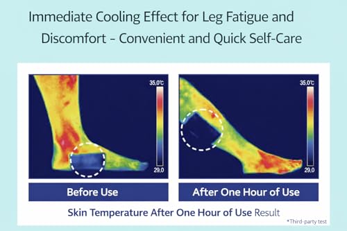 Cooling Foot Patches - 4 Pack of Gel Patches for Tired Feet