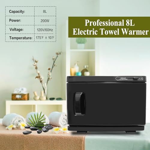 8L Professional Towel Warmer Cabinet for Spa & Salon
