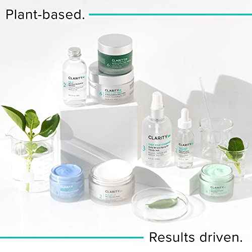 ClarityRx Let There Be Light Powerful Brightening Face Serum, Plant-Based Natural Hydrating Treatment with Hyaluronic Acid for Hyperpigmentation, Dark Spots & Dull Skin (1 fl oz)