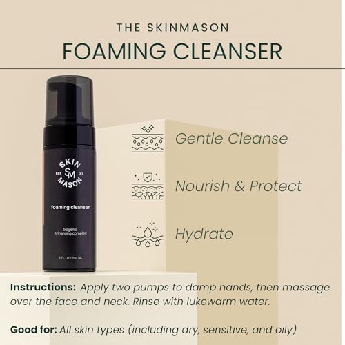 Biogenic Foaming Cleanser Gentle Cleanse, Hydrating finish, Barrier boosting