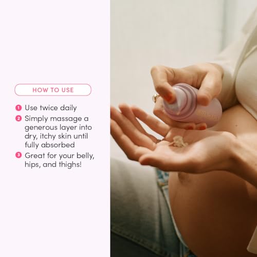 Evereden Nourishing Stretch Mark Cream (4 fl.oz): Clean & Vegan Cream for Pregnancy and Postpartum | Pregnancy Stretch Mark Prevention | Rich in Vitamins & Minerals | Valentine Gifts for Women