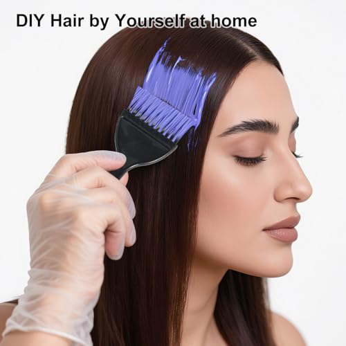 2-Pack Professional Hair Dye Applicator Brushes for Salon & Home Use