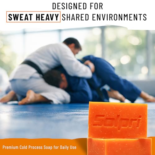 Shield Athletic Tea Tree Soap Bar with Lemongrass & Eucalyptus ? 4 oz (2 Pack) ? Cold-Process Soap Bar for Sweat, Odor & Itch-Prone Skin ? Made in USA
