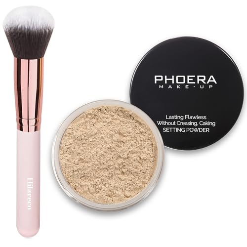 PHOERA Loose Setting Powder, Soft Focus 24H Oil Control