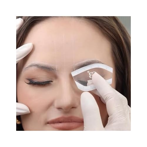 3Pcs Arch Brow Mapping Ruler Eyebrow Shaping Ruler Pmu 1 Minute Fast Drawing Design Brow Easy Tool Microblading Permanent Mekup Stencils Reuse