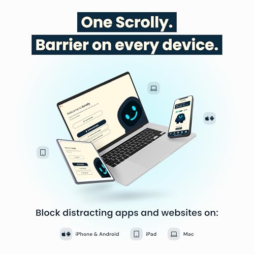 Scrolly Physical App Blocker - Screen Time Lock