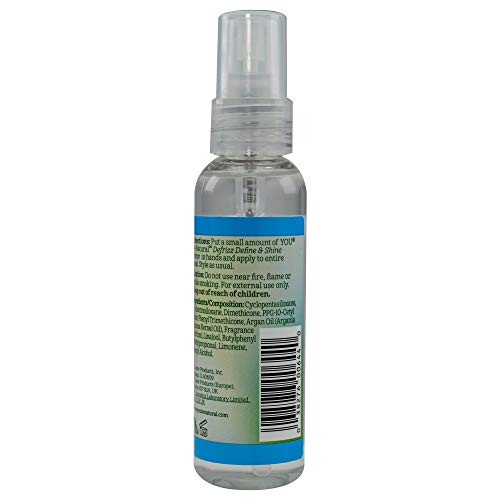 Luster's You Be-Natural Botanical Defrizz Define & Shine Serum with Argan Oil 2 oz..