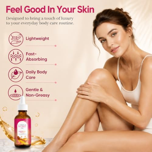 Cyperus Rotundus Oil for Hair Removal & Skin Moisturizing