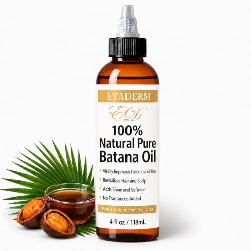 Batana Oil for Hair Growth - Pure Cold-Pressed, 4 Fl Oz