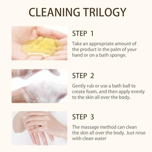 Tgideas Sulfur Soap Body Wash Shampoo - Deep Cleansing for Balancing Skin - Gentle Daily Care for Body and Scalp - 500ml for Men and Women