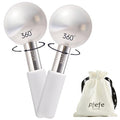 360 Rotating Ice Globes for Face & Eyes – Cooling Facial Roller