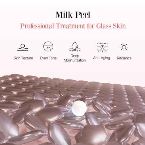 Milkpeel Toner to Essence ? Gentle Daily Exfoliating, Hydrating Toner for Smooth, Radiant Skin, Strengthens Moisture Barrier, Perfect for Sensitive Skin, Balanced, Healthy Glow, 200ml