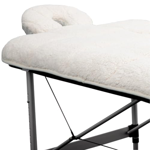 ForPro Quilted Fleece Massage Table Pad Set, Extra Soft