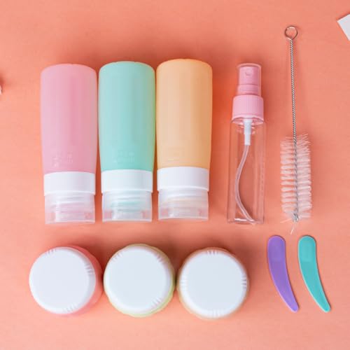 TSA Approved Travel Bottles Set, 16 Pack Leak Proof Silicone