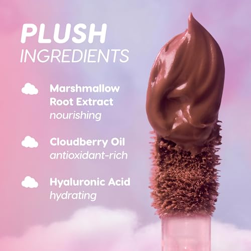 ColourPop Cloud Whip Liquid Lipstick - Blurring, Hydrating Lipstick with Marshmallow & Hyaluronic Acid - Candy Floss, 0.12 Fl oz