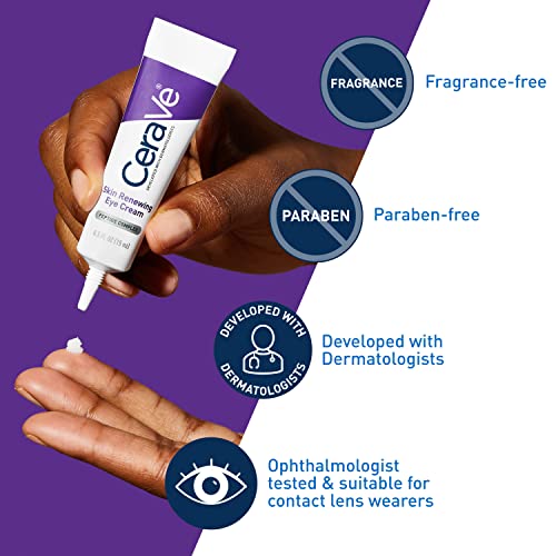 CeraVe Eye Cream with Peptides & Caffeine for Wrinkles