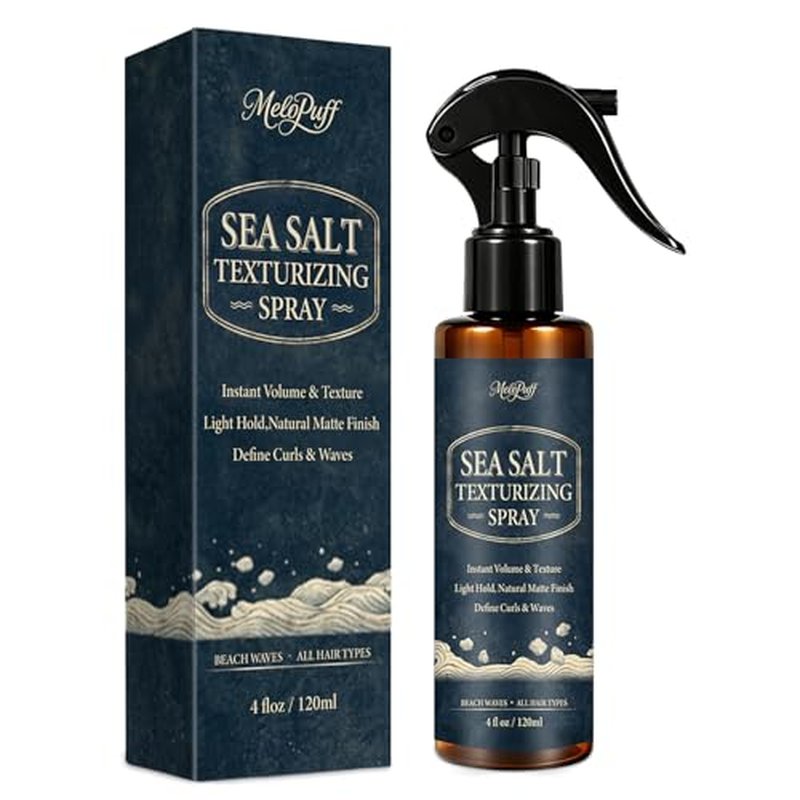 Sea Salt Spray for Fine Hair – Volume & Texture Matte Finish