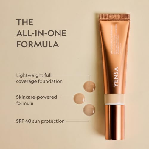 YENSA BC Foundation - Full Coverage CC & BB Cream with SPF 40