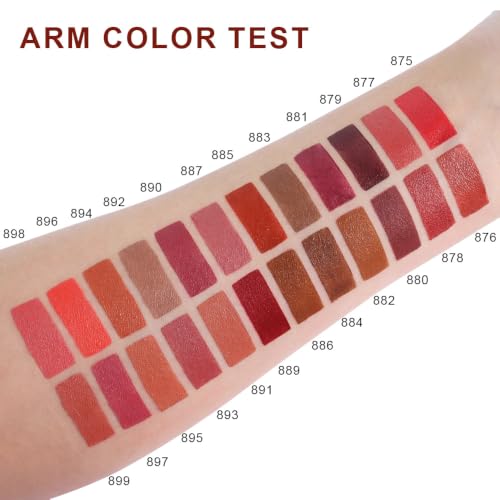 Velvet Matte Lipstick - Nude Brown, Waterproof, Long Lasting