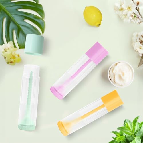 JuLand 50-Slot Lip Balm Filling Tray with Spatulas - Complete DIY Chapstick Making Kit, Compatible with 5.5ml Empty Lip Balm Tubes (Tubes Not Included)