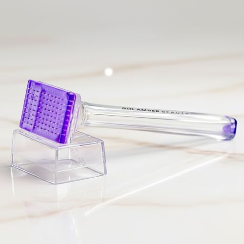 Gin Amber Beauty 0.25mm Derma Stamp - Stainless Steel Skincare Tool