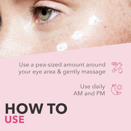 Beyou. Caffeine Eye Cream ? K-Beauty Clean Skin Care ? Anti-Aging Hydrating Under Eyes Cream with Caffeine and Hyaluronic Acid ? Reduces Puffiness, Dark Circles & Fine Lines ? Korean Skincare ? 0.5 oz
