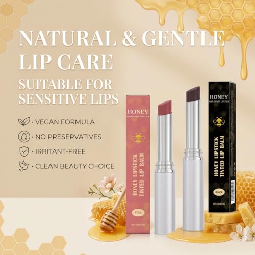 Honey Noir Long Lasting Matte Lipstick - Hydrating Velvet Finish
