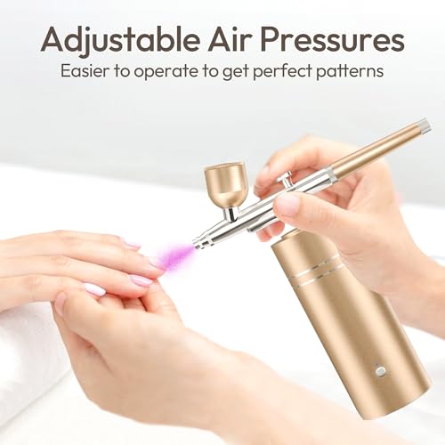 Cordless Airbrush Kit with Compressor 30PSI