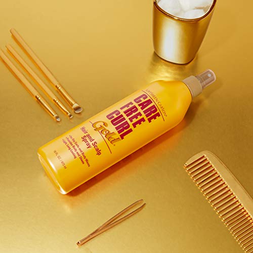 Softsheen-Carson Care Free Curl Gold Hair and Scalp Spray, 16 Fl oz