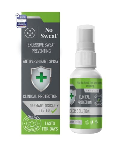 Maximum Strength Antiperspirant Spray for Excessive Sweating - 50ml