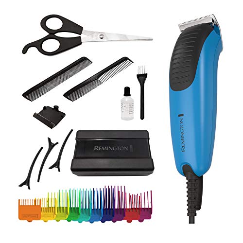 Remington Kids Haircut Kit with Color-Coded Guide Combs, 21-Piece