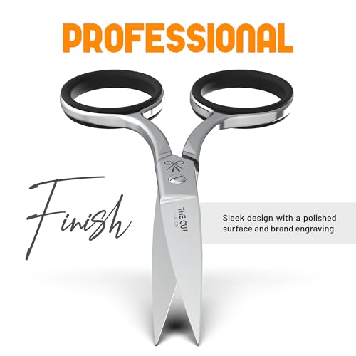 Precision Facial Hair Scissors – Stainless Steel Beard & Eyebrow Grooming