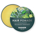 Badger Organic Hair Pomade for Men, Medium Hold & Shine