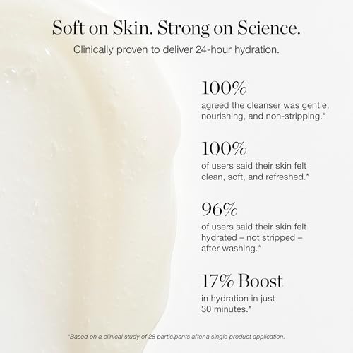 Ogee Silk Dream Facial Cleanser Cream - Certified Organic Daily Face Cleanser - Effectively Cleanses, Hydrates & Moisturizes with Bioactive Peptides - Travel Size (1 oz | 30mL)