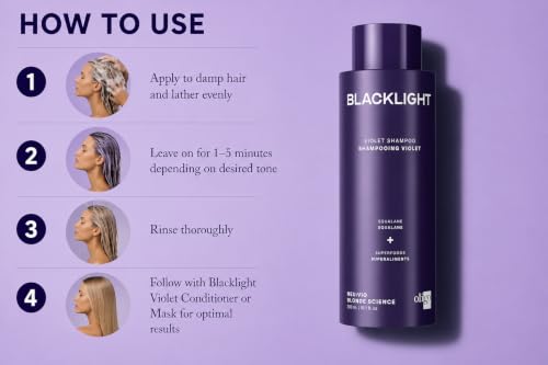 Oligo Professionnel Blacklight Violet Shampoo 10.1oz