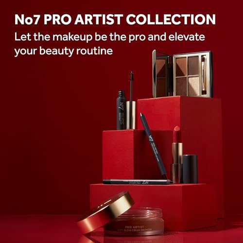 No7 Pro Artist That's a Wrap Tubing Mascara - Buildable & Lengthening Mascara for a High-Impact Finish - Volumizing Tube Mascara to Keep Lashes in Place All Day - Black (0.28 fl oz)