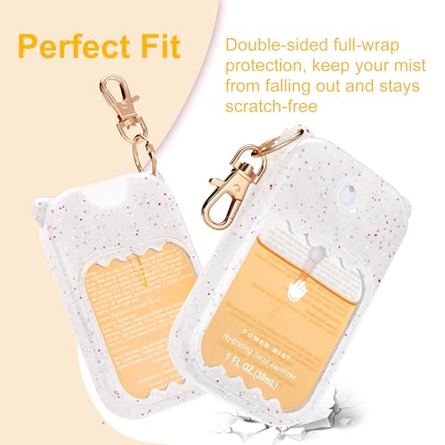 Touchland Hand Sanitizer Spray Case Keychain Holder