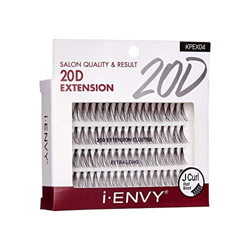 i•ENVY 20D Cluster Lashes - Extra Long Extension 2 Pack